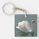 Search for white swans key rings Animals