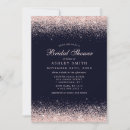 Search for navy blue gold bridal shower invitations Trendy