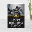 Search for superhero birthday cards Gotham city