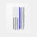 Search for thin blue line blankets Flag