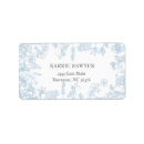 Search for baby blue return address labels Bridal shower