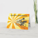Search for cyclists birthday cards Retro