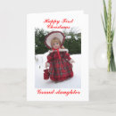 Search for granddaughter first christmas cards Baby
