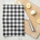 Search for black and white checkered tea towels Lumberjack