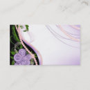 Search for beads business cards Green