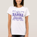 Search for nannas tshirts Grandmother