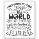 Search for plush stickers Stuffed