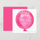 Search for neon baby shower invitations Watercolor