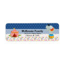 Search for elephant baby shower return address labels Polka dots