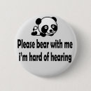 Search for hearing impaired badges Message
