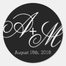 Search for black and white initial stickers Stylish