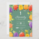 Search for tropical fruit party invitations Gender neutral