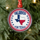 Search for red white and blue christmas tree decorations Political