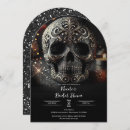Search for day of the dead bridal shower invitations Goth
