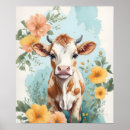 Search for calf posters Watercolor