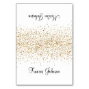 Search for gold confetti place cards Elegant