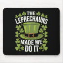Search for st patricks day mouse mats Happy