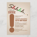 Search for funny surprise party invitations Typography