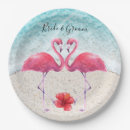 Search for beach wedding plates Pink