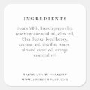Search for ingredient labels Modern