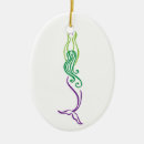 Search for mermaid christmas tree decorations Underwater