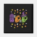 Search for hand sign magnets Halloween
