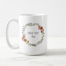 Search for floral wreath mugs Bohemian