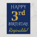 Search for third birthday postcards 3 years old