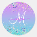 Search for purple gradient stickers Glitter