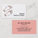 Search for footprints business cards Podiatrist