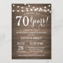 Search for 70 year anniversary invitations 70 years together