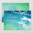 Search for dragonfly wedding invitations Blue