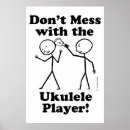 Search for ukulele posters Temperamental musician