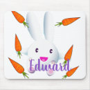 Search for rabbit with carrots mouse mats Bunnies