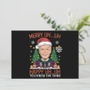 Search for joe biden christmas cards Santa