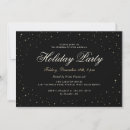 Search for business christmas invitations Black
