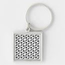 Search for soccer ball square key rings White