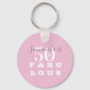 Search for fabulous birthday key rings Fiftieth