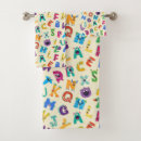 Search for alphabet bathroom accessories Letters