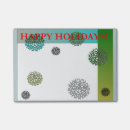 Search for holiday post it notes Snowman