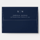 Search for blue envelopes Return address