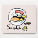Search for cute sushi mouse mats Japanese food