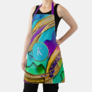 Search for colourful swirls aprons Modern