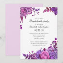 Search for rose hen party invitations Watercolor