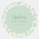 Search for pastel daisy stickers Baby shower