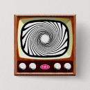 Search for 50s square badges Television