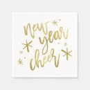 Search for new years eve napkins Cocktail