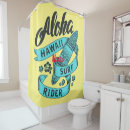 Search for surf shower curtains Aloha