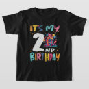 Search for 2nd birthday kids tshirts Two year old