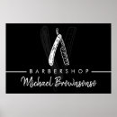 Search for black hair posters Barber